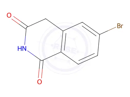 Chemical structure of 6-Bromo-1,2,3,4-tetrahydroisoquinoline-1,3-dione