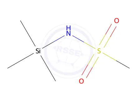Chemical structure of N-(Trimethylsilyl)methanesulfonamide
