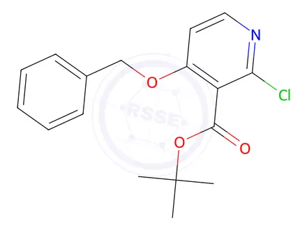 Chemical structure of Tert-butyl 4-(benzyloxy)-2-chloronicotinate