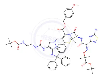Chemical structure of Ceftolozane Impurity 30