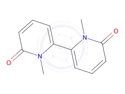 Chemical structure of 2,2'-bipyridne-6,6'(1H,1'H)-dione, 1,1'-diMethyl-