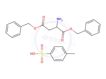 Chemical structure of D-Aspartic Acid Dibenzyl Ester 4-Toluenesulfonate Salt