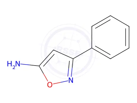 Chemical structure of 3-Phenyl-5-isoxazolamine