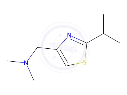 Chemical structure of 1-(2-Isopropylthiazol-4-yl)-N,N-dimethylmethanamine