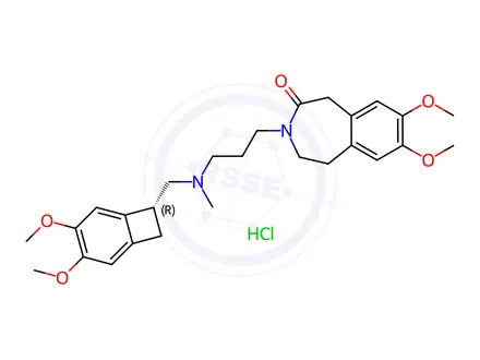 Chemical structure of ent-Ivabradine Hydrochloride