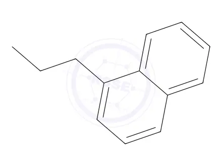 Chemical structure of 1-Propylnaphthalene