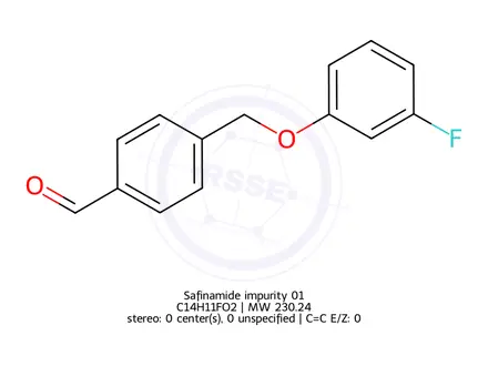 Chemical structure of Safinamide Impurity 01