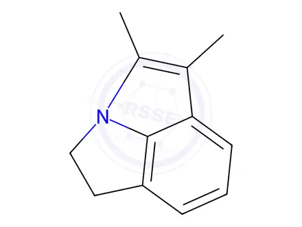 Chemical structure of 1,2-Dihydro-4,5-dimethylpyrrolo[3,2,1-hi]indole