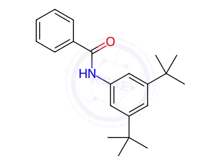 Chemical structure of N-(3,5-di-tert-butylphenyl)benzamide