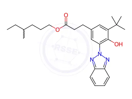 Chemical structure of UV-384 Solution in Acetonitrile