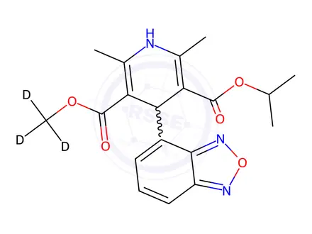Chemical structure of Isradipine Impurity 299
