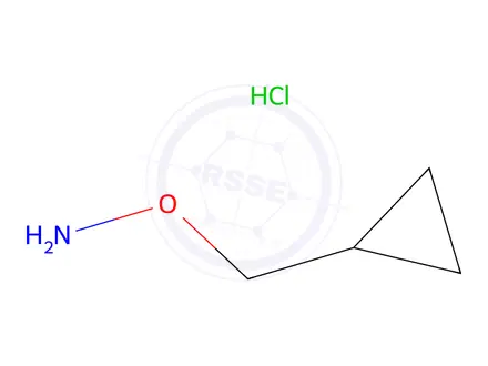 Chemical structure of O-Cyclopropylmethylhydroxylamine HCl
