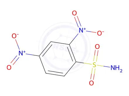 Chemical structure of 2,4-Dinitrobenzenesulfonamide