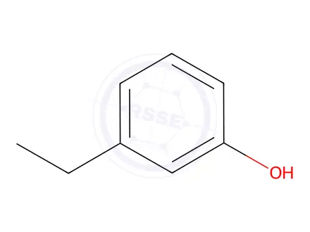 Chemical structure of 3-Ethylphenol Solution in Methanol