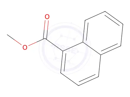 Chemical structure of methyl naphthoate