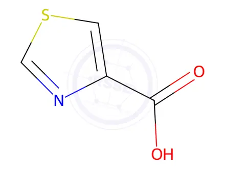 Chemical structure of 4-Thiazolecarboxylic Acid