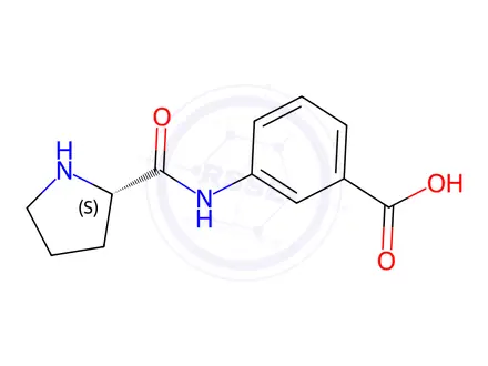 Chemical structure of Ertapenem Impurity Pro-MABA