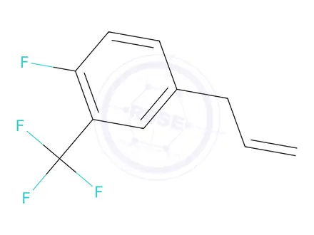 Chemical structure of 4-Allyl-1-fluoro-2-(trifluoromethyl)benzene