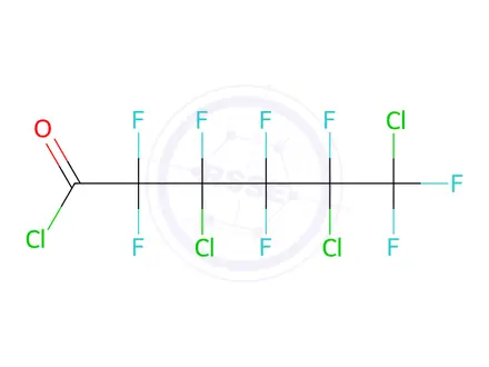 Chemical structure of 3,5,6-TRICHLOROOCTAFLUOROHEXANOYL CHLORIDE