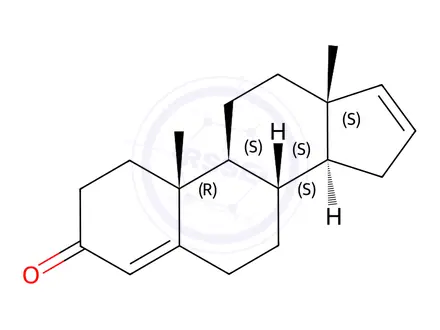 Chemical structure of Androstadienone