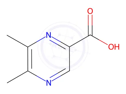 Chemical structure of 5,6-Dimethylpyrazine-2-carboxylic Acid