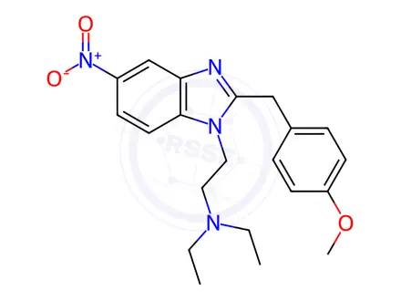 Chemical structure of Metonitazene