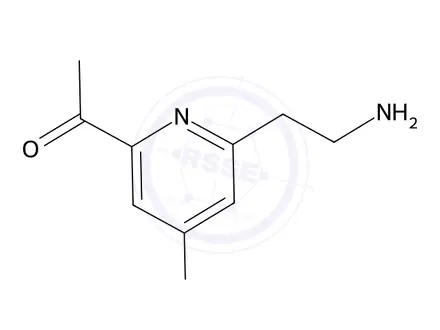 Chemical structure of 1-(4-Amino-6-(2-aminoethyl)pyridin-2-yl)ethan-1-one