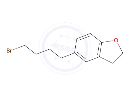 Chemical structure of 5-(4-Bromobutyl)-2,3-dihydrobenzofuran