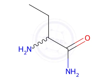 Chemical structure of (2S)-2-Aminobutyramide
