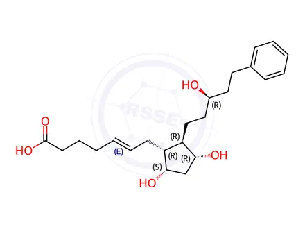 Chemical structure of Latanoprost Impurity 29