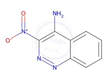 Chemical structure of 3-Nitrocinnolin-4-amine