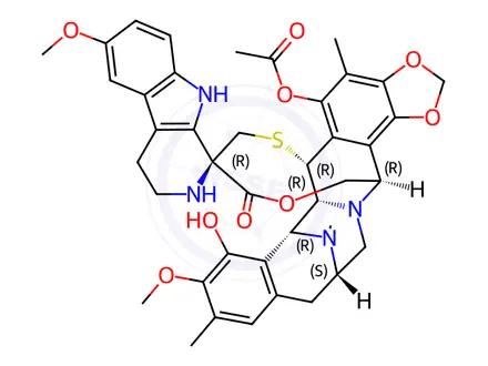Chemical structure of Lurbinectedin Impurity 34