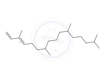 Chemical structure of Farnesane Impurity 1