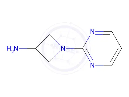 Chemical structure of 1-Pyrimidin-2-ylazetidin-3-amine