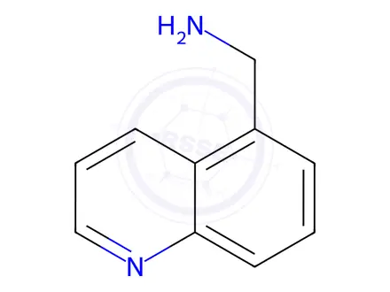 Chemical structure of (Quinolin-5-ylmethyl)amine