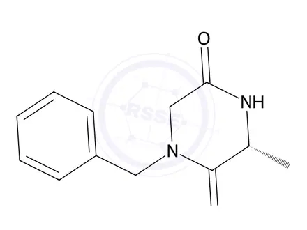 Chemical structure of 1-Benzyl-3-methylpiperazine-2,5-dione