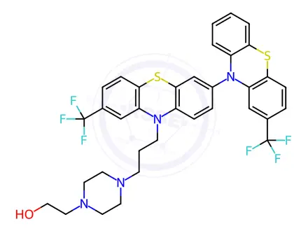 Chemical structure of Fluphenazine Dihydrochloride EP Impurity C