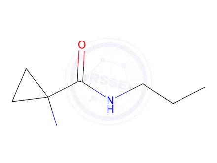 Chemical structure of 1-Amino-N-propylcyclopropane-1-carboxamide