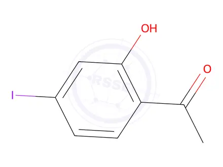Chemical structure of 1-(2-Hydroxy-4-iodophenyl)ethan-1-one