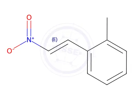 Chemical structure of Benzene, 1-methyl-2-[(1E)-2-nitroethenyl]-