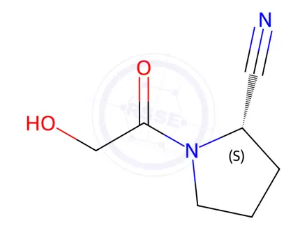 Chemical structure of Vildagliptin Impurity 159