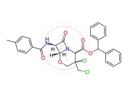 Chemical structure of Latamoxef Impurity 112