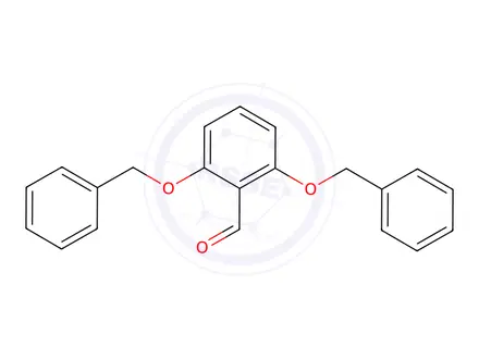 Chemical structure of 2,6-Bis(benzyloxy)benzaldehyde