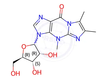 Chemical structure of Adenosine Impurity 103