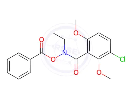 Chemical structure of Benzoximate