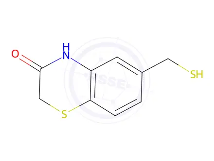 Chemical structure of 6-(Mercaptomethyl)-2H-benzo[b][1,4]thiazin-3(4H)-one