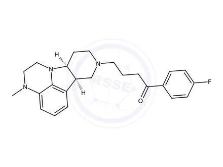 Chemical structure of Lumateperone Tosylate Impurity 24 (Mixture of Enantiomers)