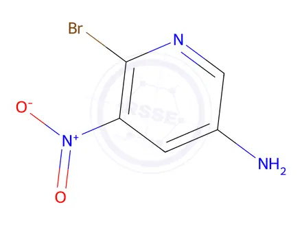 Chemical structure of 6-Bromo-5-nitropyridin-3-amine
