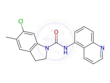 Chemical structure of SB-215505
