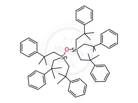 Chemical structure of Fenbutatin oxide